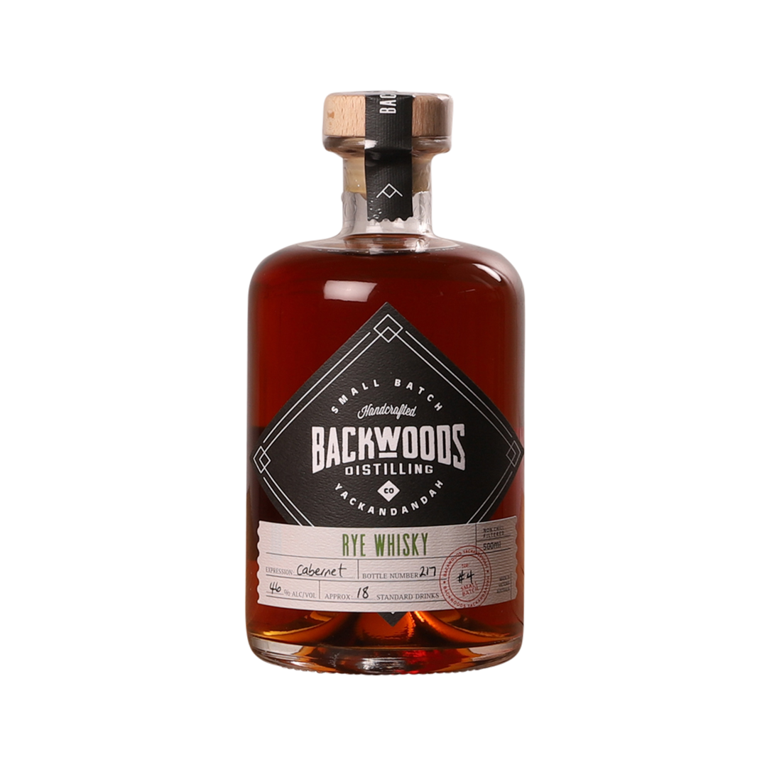 Backwoods Single Malt Whisky Cabernet Cask Batch #4 - Spirits/Vermouth ...