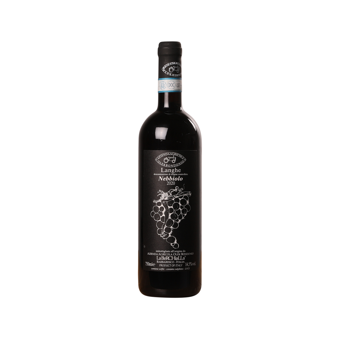 Olek Bondonio Langhe Nebbiolo 2020 - Red Wine | Blackhearts and Sparrows