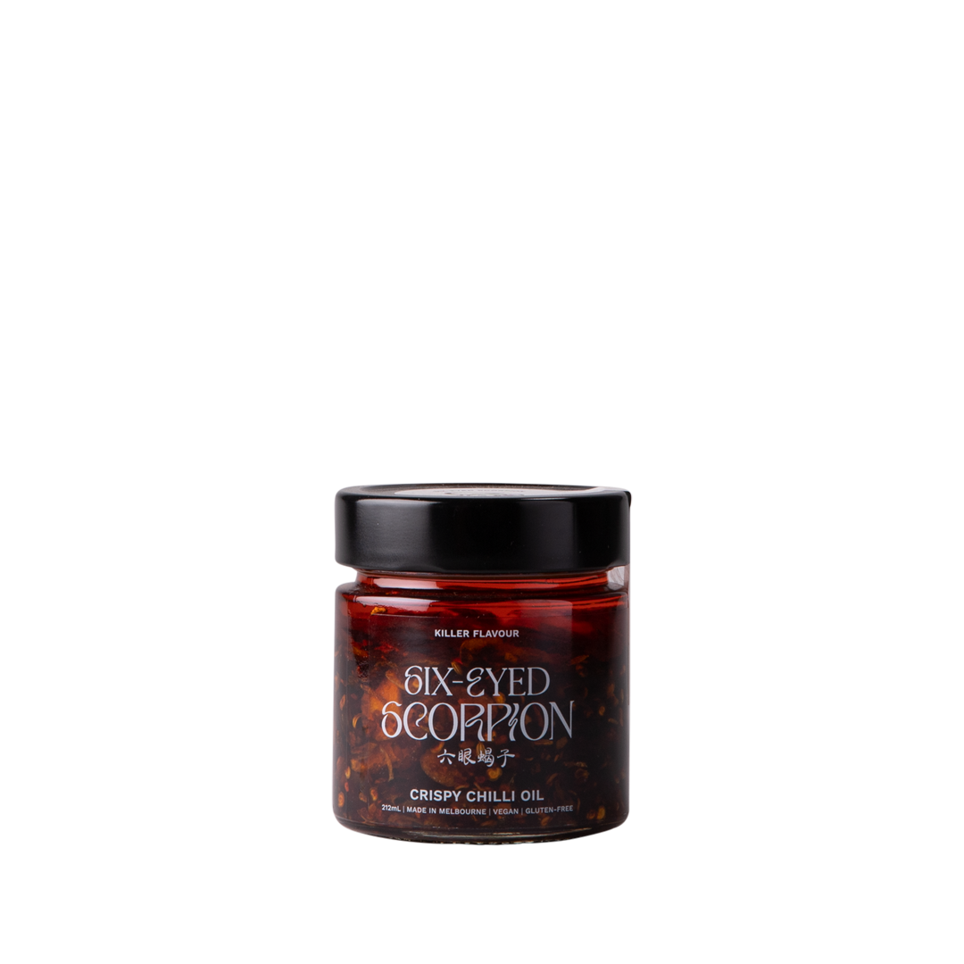 Six Eyed Scorpion Chilli Oil Food Blackhearts and Sparrows