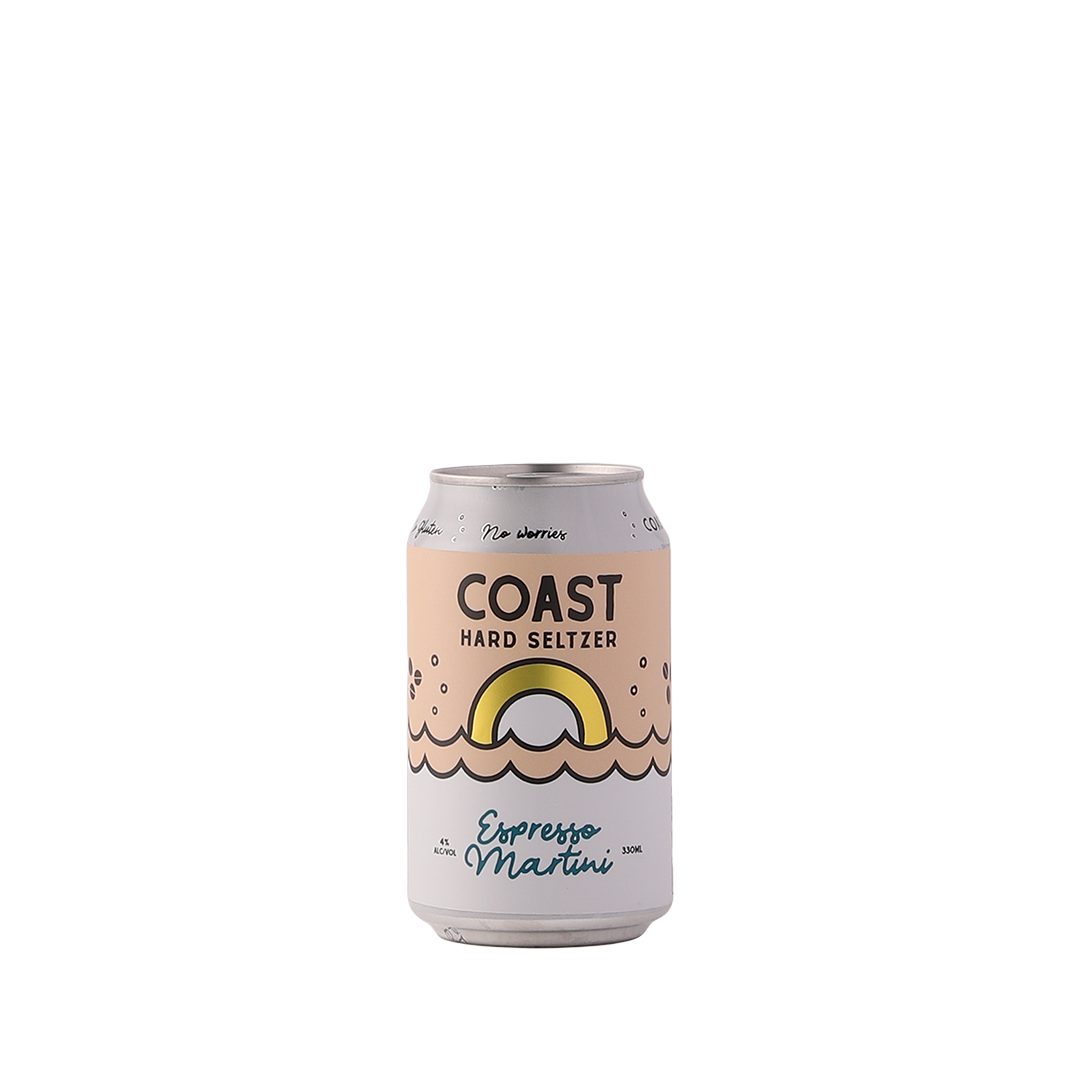 Coast Hard Espresso Martini Seltzer - Beer | Blackhearts and Sparrows