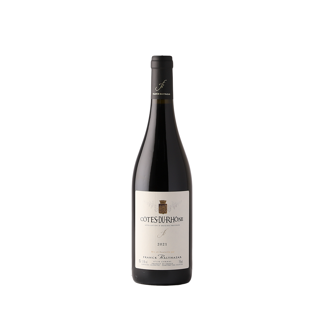 Franck Balthazar Côtes du Rhône 2021 Red Wine Blackhearts and Sparrows