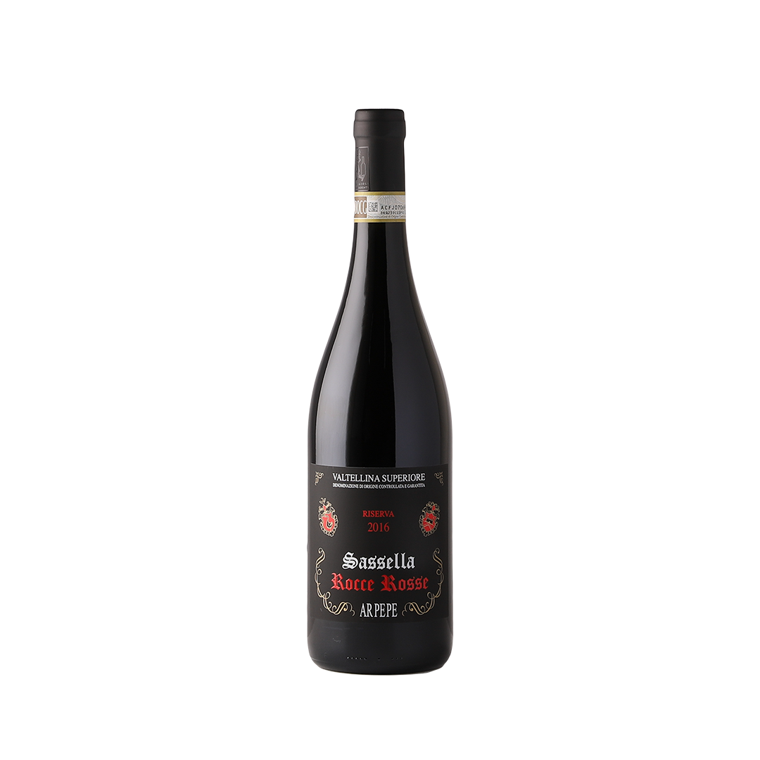 Arpepe Valtellina Superiore Sassella Riserva Rocce Rosse 2016 - Red ...