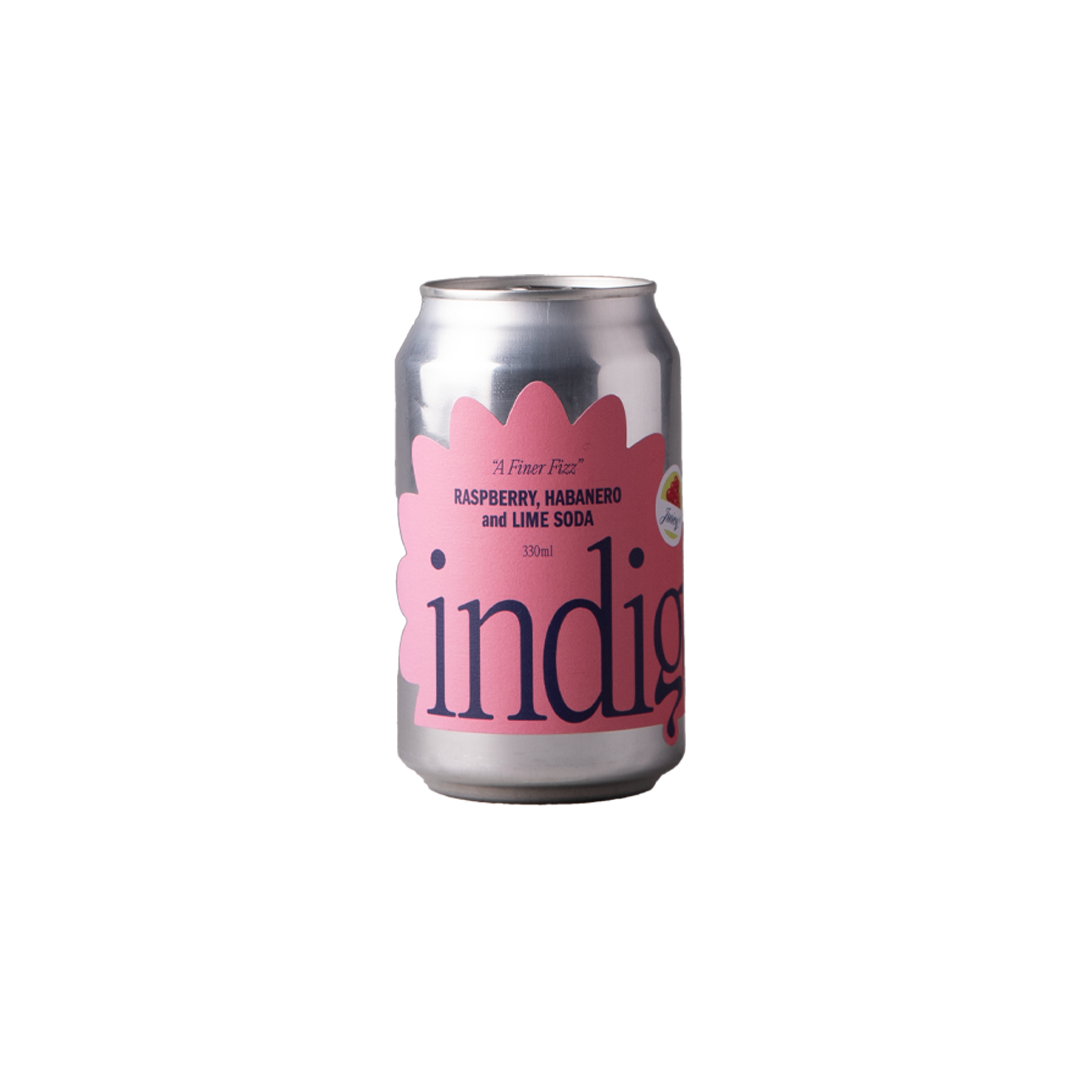 Indigo Raspberries Indigo Raspberry Habanero & Lime Soda 330ml - Non Alcoholic ...