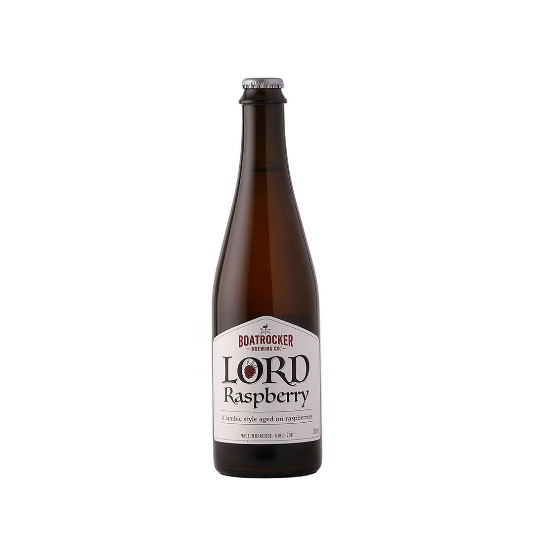 Boatrocker Lord Raspberry LambicStyle Sour Ale 2017 Beer