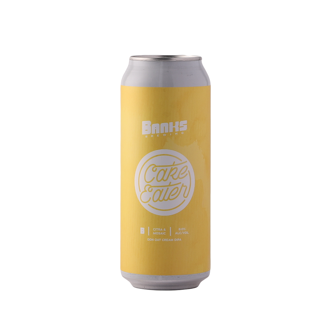 Banks Brewing Cake Eater Oat Cream DIPA Citra & Mosaic Beer