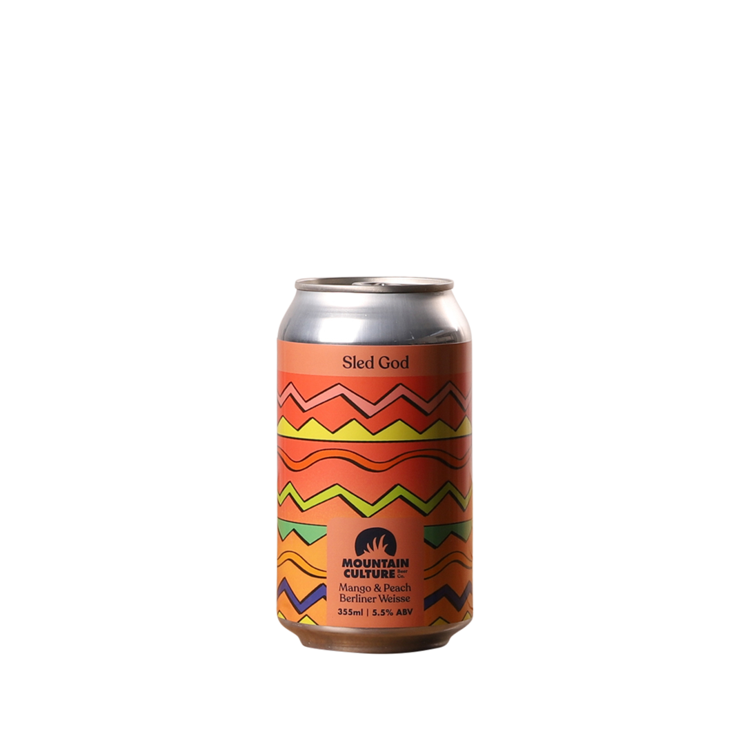 Mountain Culture Sled Gold Mango & Peach Berliner Weisse - Beer ...