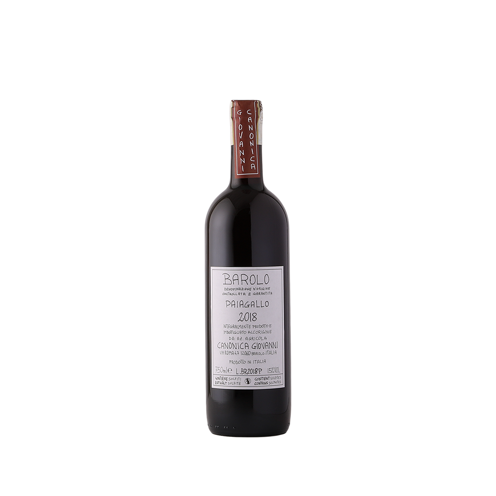 Giovanni Canonica Barolo Paiagallo 2018 - Red Wine | Blackhearts